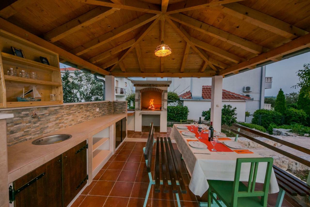 Seaside Villa Mia Трогір Екстер'єр фото