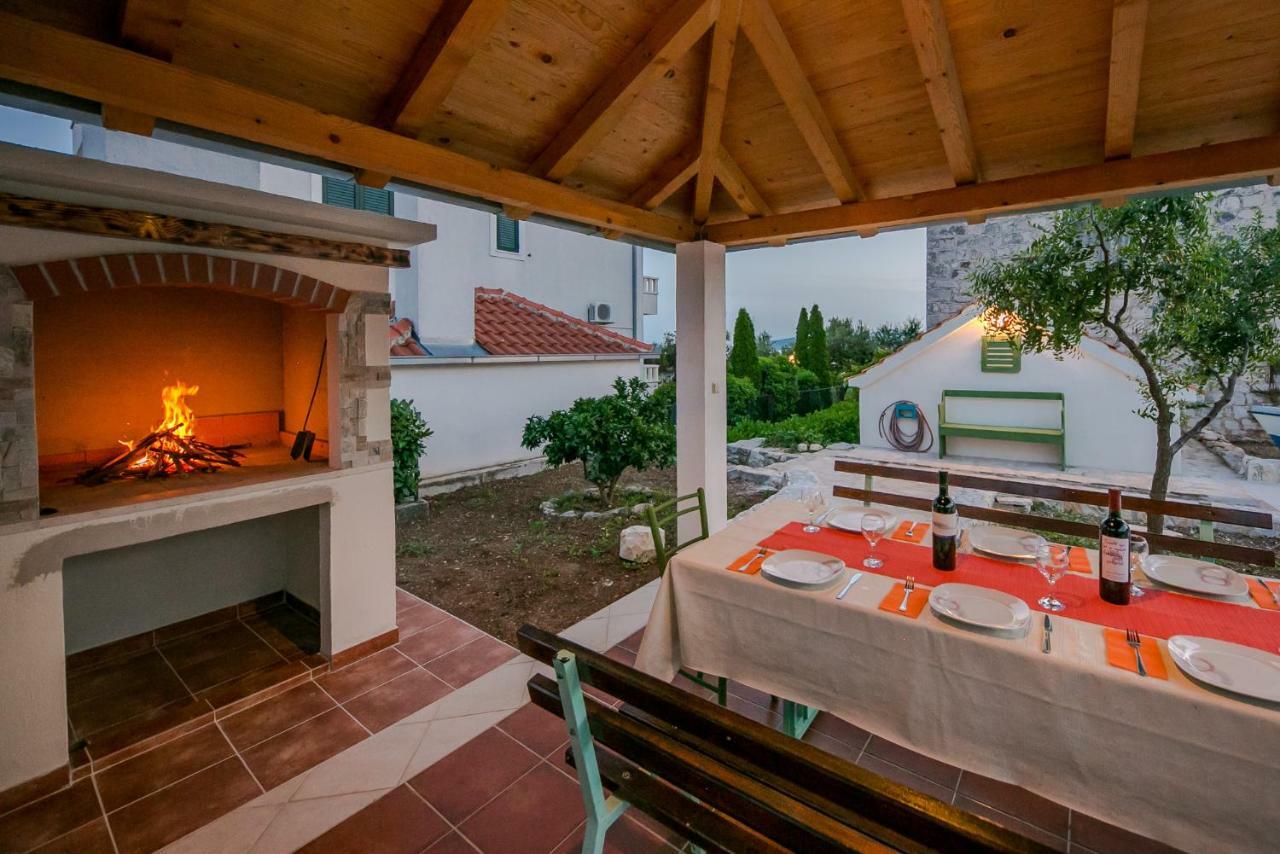 Seaside Villa Mia Трогір Екстер'єр фото