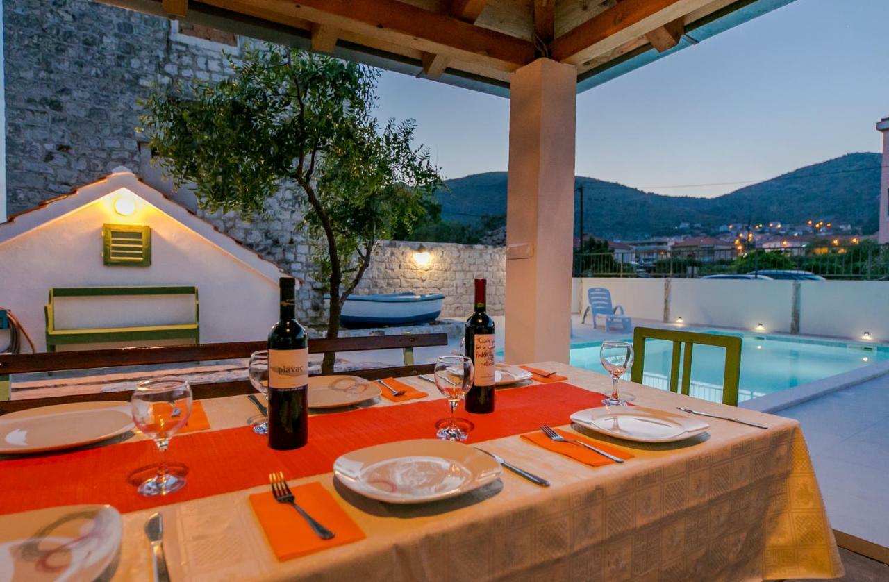 Seaside Villa Mia Трогір Екстер'єр фото